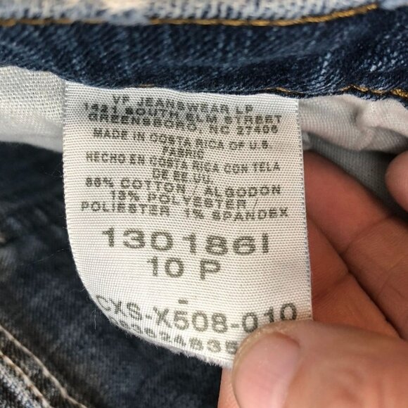 Lee Riders Women's Jeans Size 10P Blue Denim Classic Straight Leg Casual Medium - Picture 3 of 13